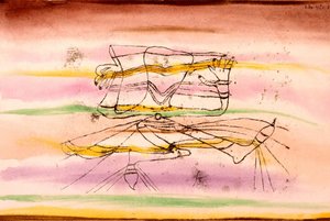 Veil Dance af Paul Klee